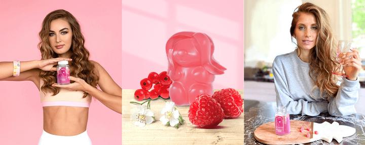 Actual product image IVYBears 3 month pack for women (3 Piece, Gummies, 450 g)