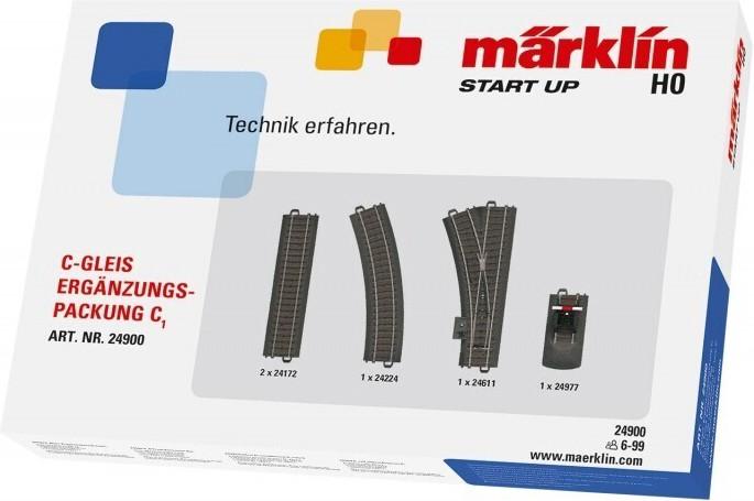 Märklin H0 C-track (with ballast) 24900 (Track H0)