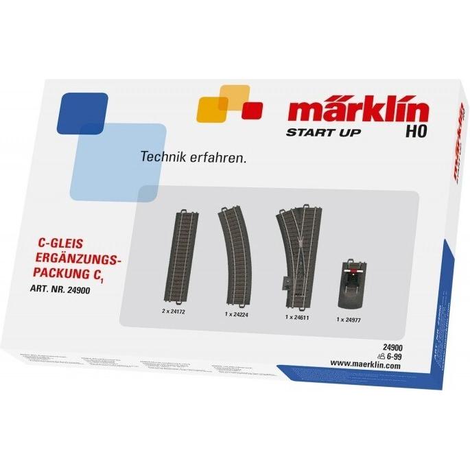 Märklin H0 C-Gleis (mit Bettung) 24900 (Spur H0)