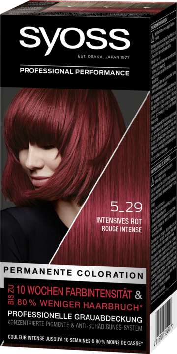 Syoss Permanente Coloration (5-29 Intensives Rot)