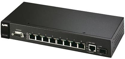 Actual product image Zyxel Es-2108-G (8 ports)