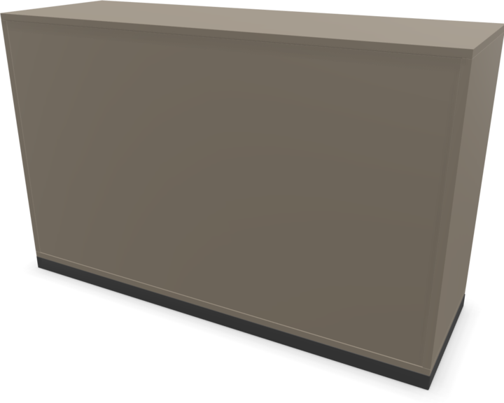 Image du produit Narbutas Choice Armoire à portes coulissantes (120 x 40 x 76 cm)