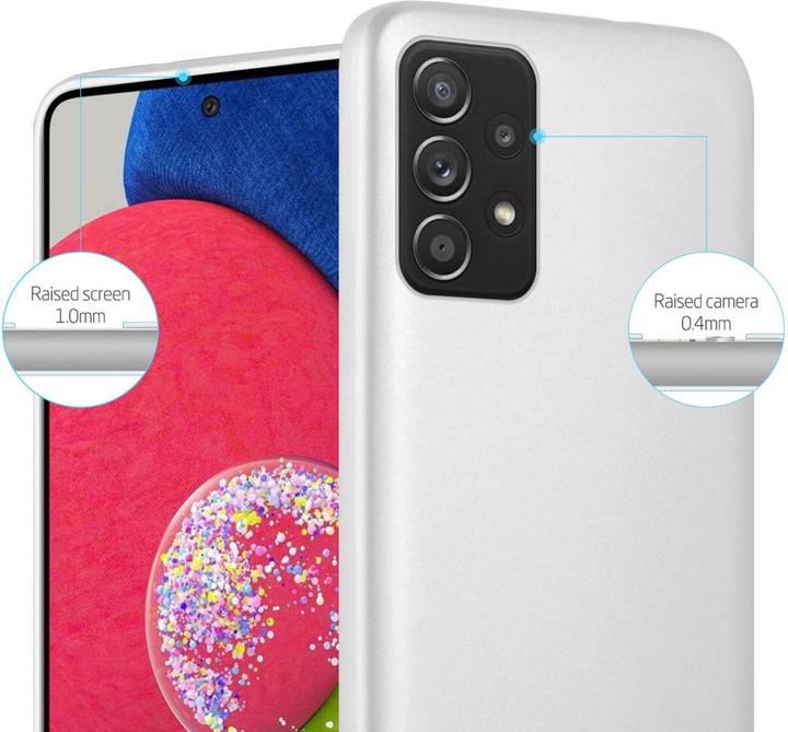Image du produit Cadorabo TPU Matt Metallic Cover (Samsung Galaxy A52, Samsung Galaxy A52 5G, Samsung Galaxy A52s 5G)
