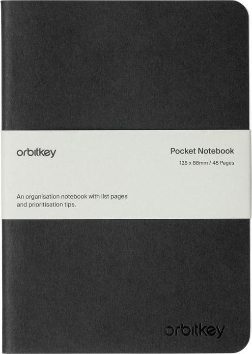 Produktbild Orbitkey Notizheft schwarz A5 (A5, Liniert)