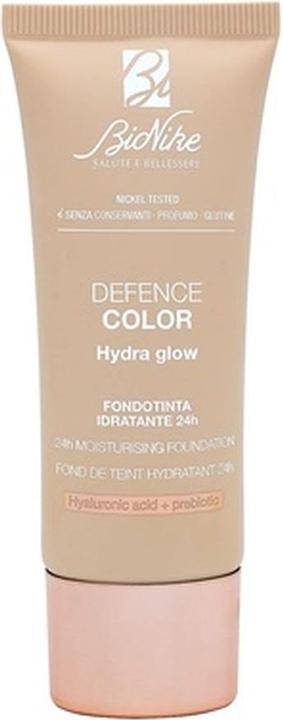 Actual product image BioNike Hydra melting make-up Defence Color Hydra Glow 24h ( Moisturising Foundation Tube) 30 ml - (102 Creams)
