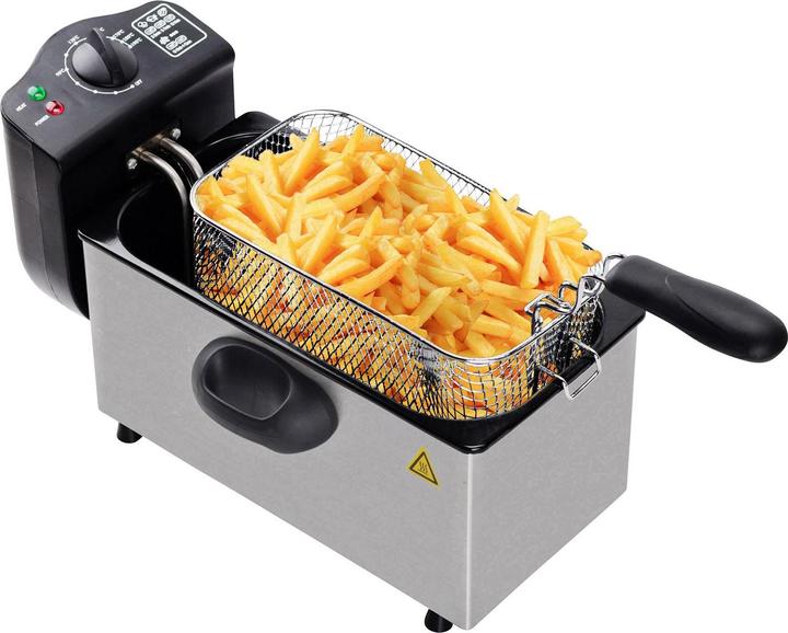 Actual product image JTI Deep Fryer in Stainless Steel - 3 L