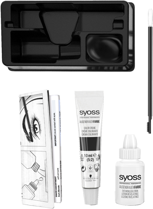 Image du produit Syoss Kit sourcils noir