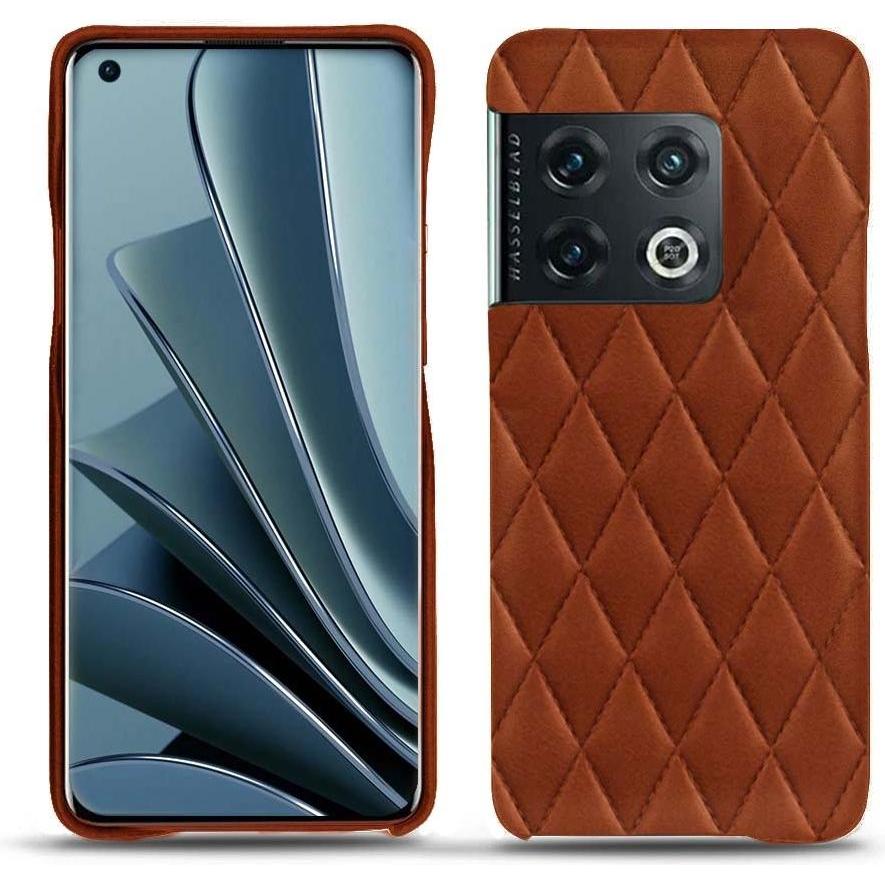 Noreve Lederschutzhülle (OnePlus 10 Pro), Smartphone Hülle, Braun