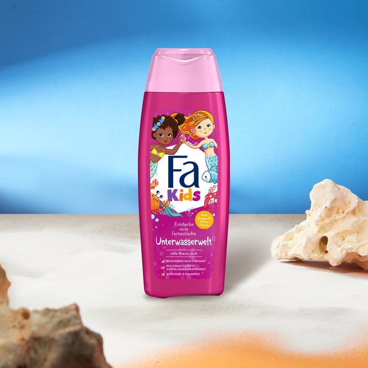 Actual product image Fa Kids Shower Gel & Shampoo Underwater World (250 ml)