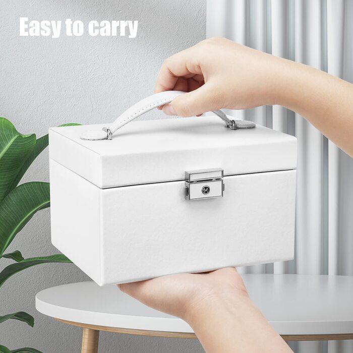 Actual product image Only-Bags.Store Jewellery box, Jewellery box with drawers, PU leather jewellery box Jewellery box large