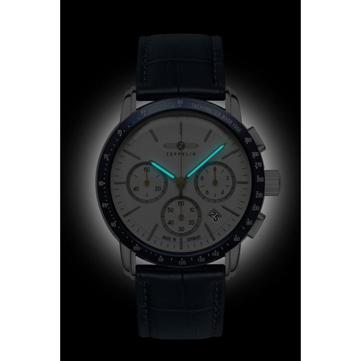 Produktbild Zeppelin New York 88781 Uhr Quarz 42mm (Chronograph, Analoguhr, 42 mm)