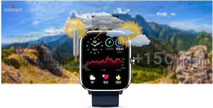 Produktbild Giewont Smartwatch GW230-4 Silber-Blau