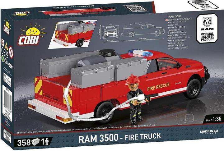 Produktbild Cobi RAM 3500 Fire Truck