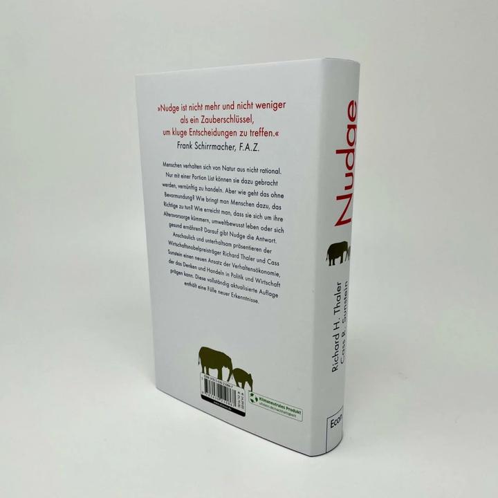 Immagine prodotto Nudge (Tedesco, Cass R. Sunstein., Richard H. Thaler, Stephan Gebauer, 2022)