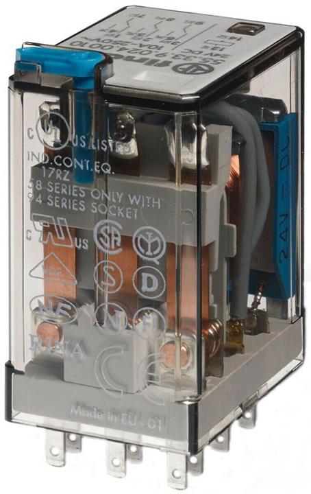 Produktbild Finder Steckrelais 24VDC 3 Wechsler Serie 55