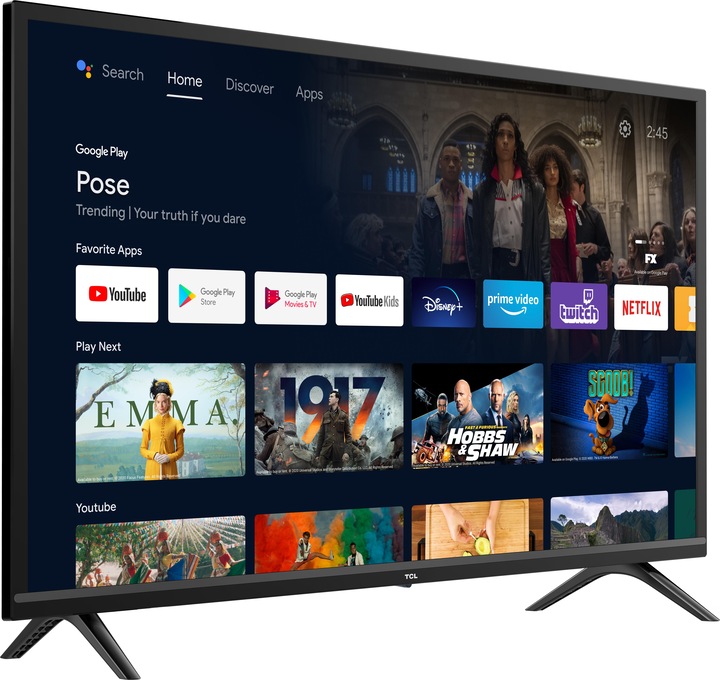 Produktbild TCL 32S5200 (32", S5200, LCD, HD ready, 2022)