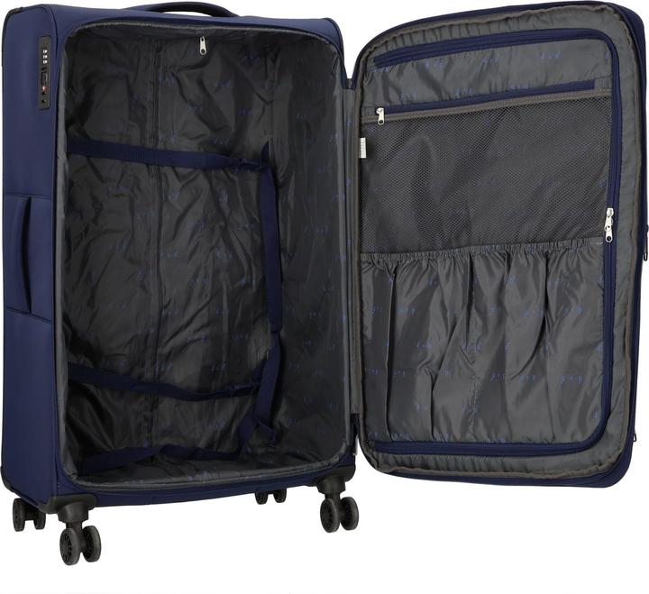 Immagine prodotto D&N Travel Line 9504 Carrello a 4 ruote L 76 cm con piega ad espansione (102 l)