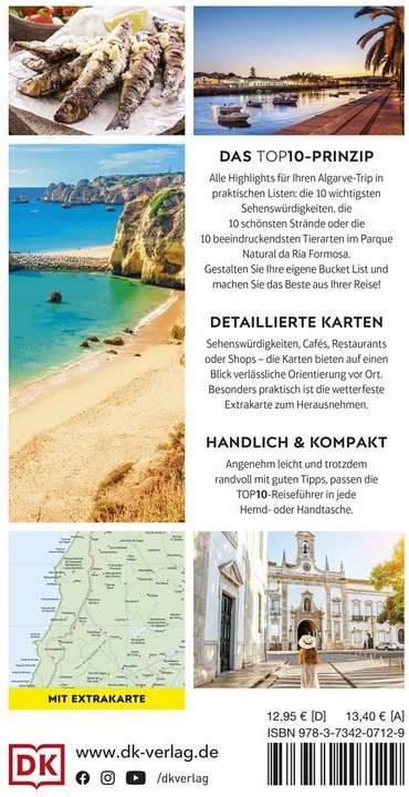 Produktbild TOP10 Reiseführer Algarve (Deutsch, DK Verlag Reise, 2023)
