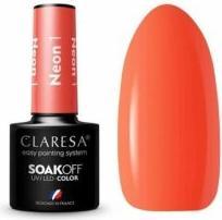 Actual product image Claresa Soak Off Uv/Led Neon Gel Polish 1 5G (Neon, UV gel varnish)