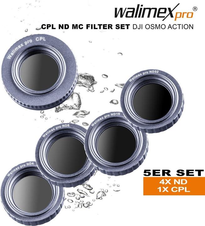 Produktbild Walimex pro Pro Filter Set (DJI Osmo Action)