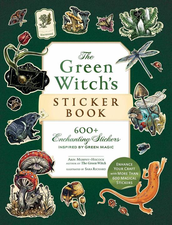 Produktbild The Green Witch's Sticker Book