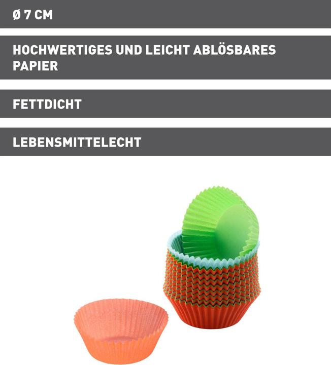 Produktbild Kaiser Creativ Muffin-Papierbackförmchen 150 Stück (7 cm)