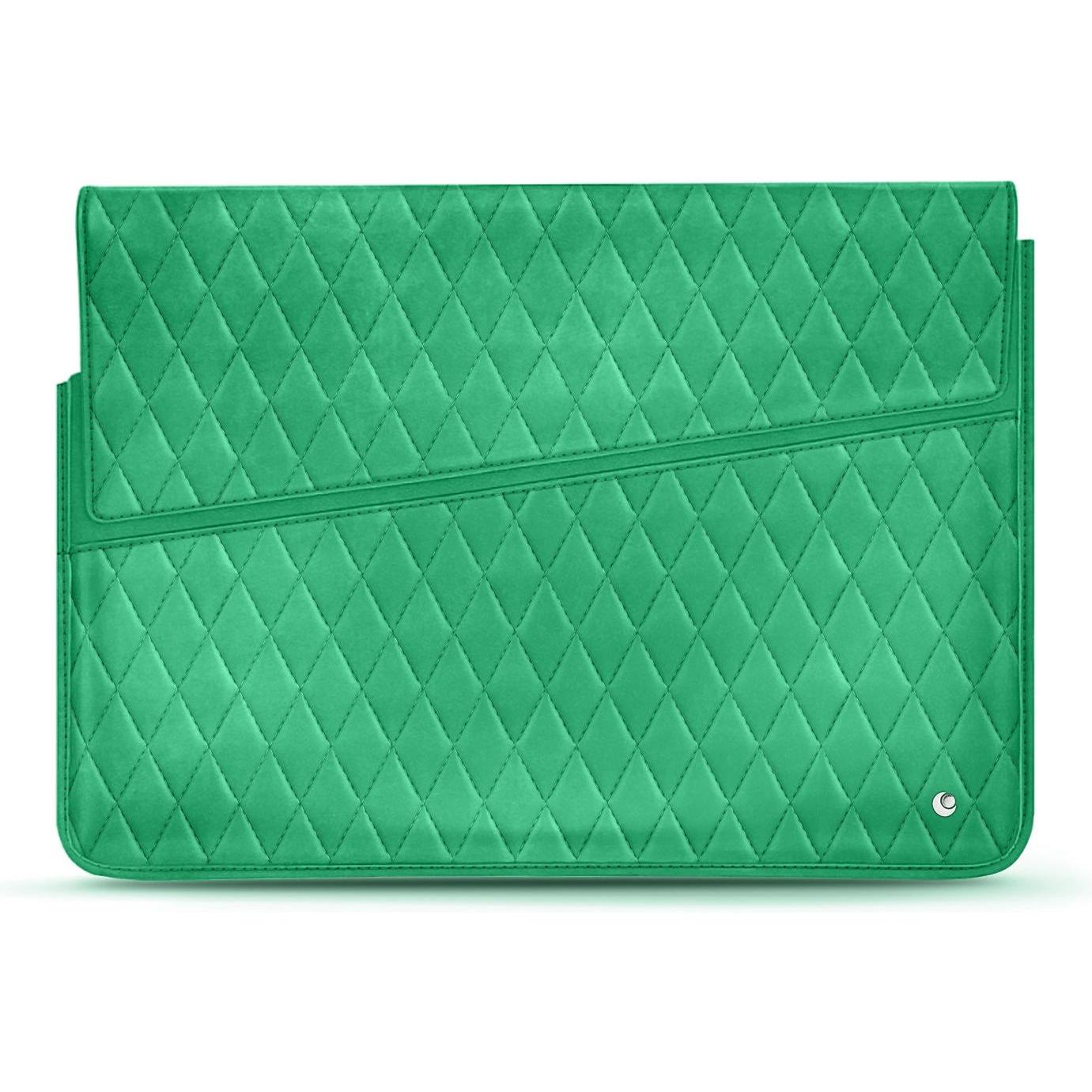Noreve Lederhülle, Notebooktasche, Grün