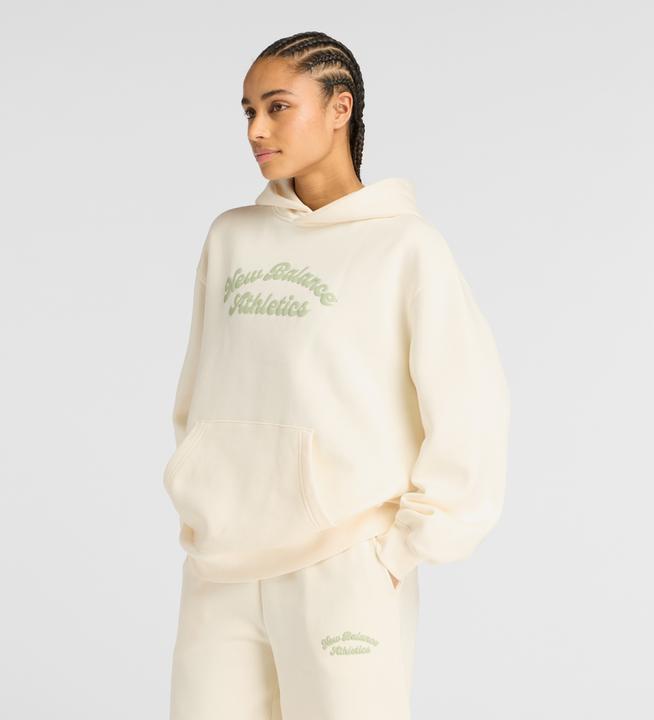 Produktbild New Balance W Linear Heritage Fleece Long Hoodie (S)