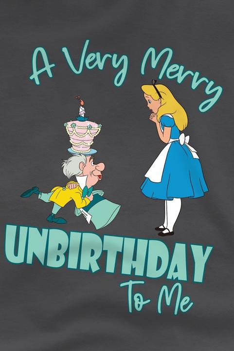 Produktbild Alice In Wonderland Very Merry Unbirthday To Me TShirt (152, 158)