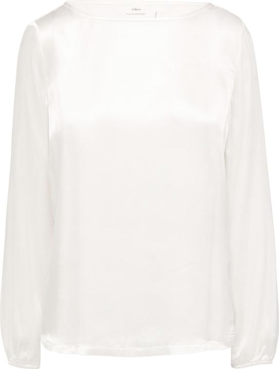 Immagine prodotto s.Oliver T-Shirt Satiniertes Blusenshirt aus Viskose (46)
