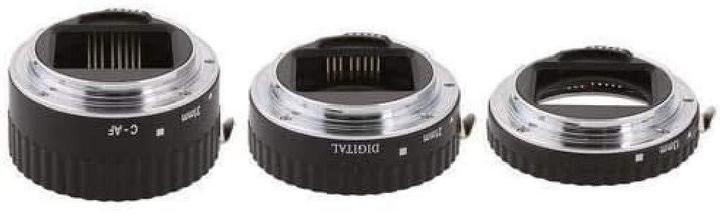 Actual product image Meike Extension Tube Set AF (Macro intermediate ring, Canon EF, Canon EF-S)