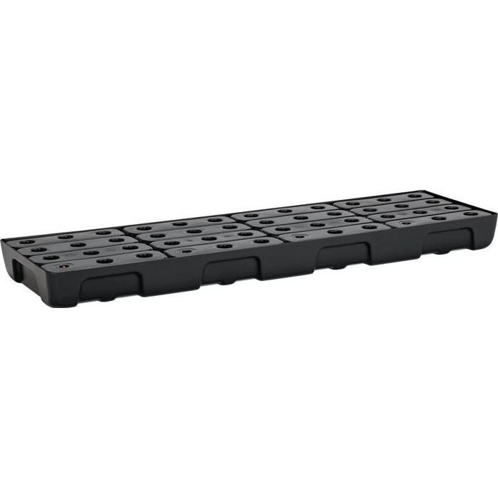 Cemo, Lagerbehälter, Auffangwanne 28l L1295xB395xH95mm PE m.PE-Rost u.Leckanzeiger