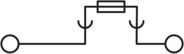 Actual product image Phoenix Contact PTC 4-HESI (5X20) 3270200 Fuse feed-through terminal 0.20 mm² 4 mm² Black 50 pcs.