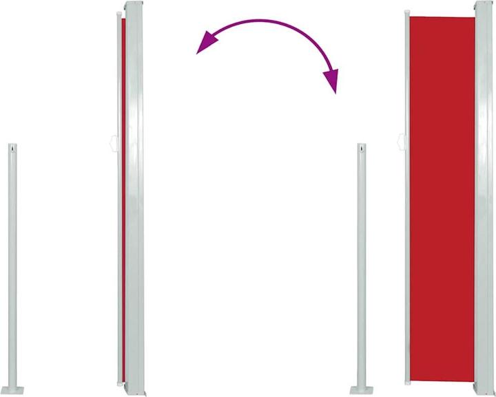 Actual product image vidaXL Seitenmarkise (12 m)