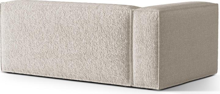 Image du produit Micadoni Canapé Modulaire Boucle Gauche, "Nuria", 3 Places, Beige, 110x185x72 Fabriqué en Europe (3 places)