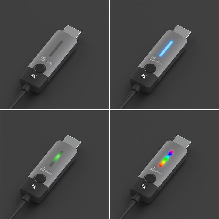 Produktbild j5Create USB Typ C — HDMI (Typ A) (1.80 m)