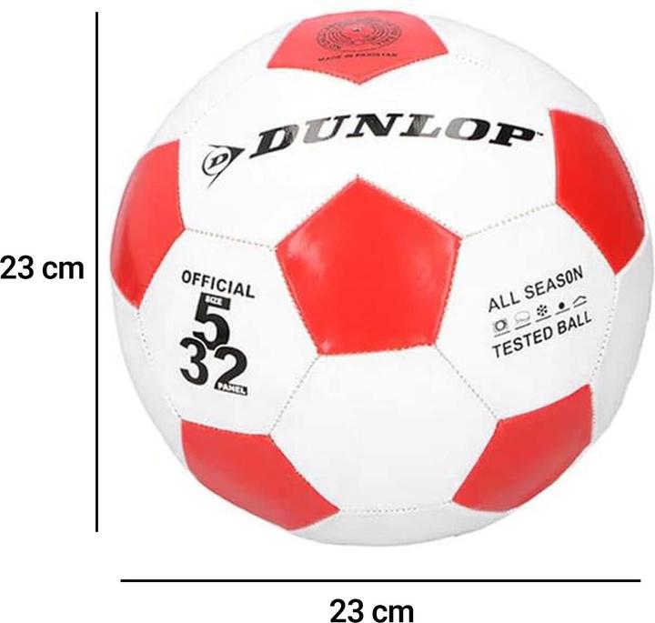 Produktbild Dunlop - Fussballball Grösse 5 (Rot) (5)