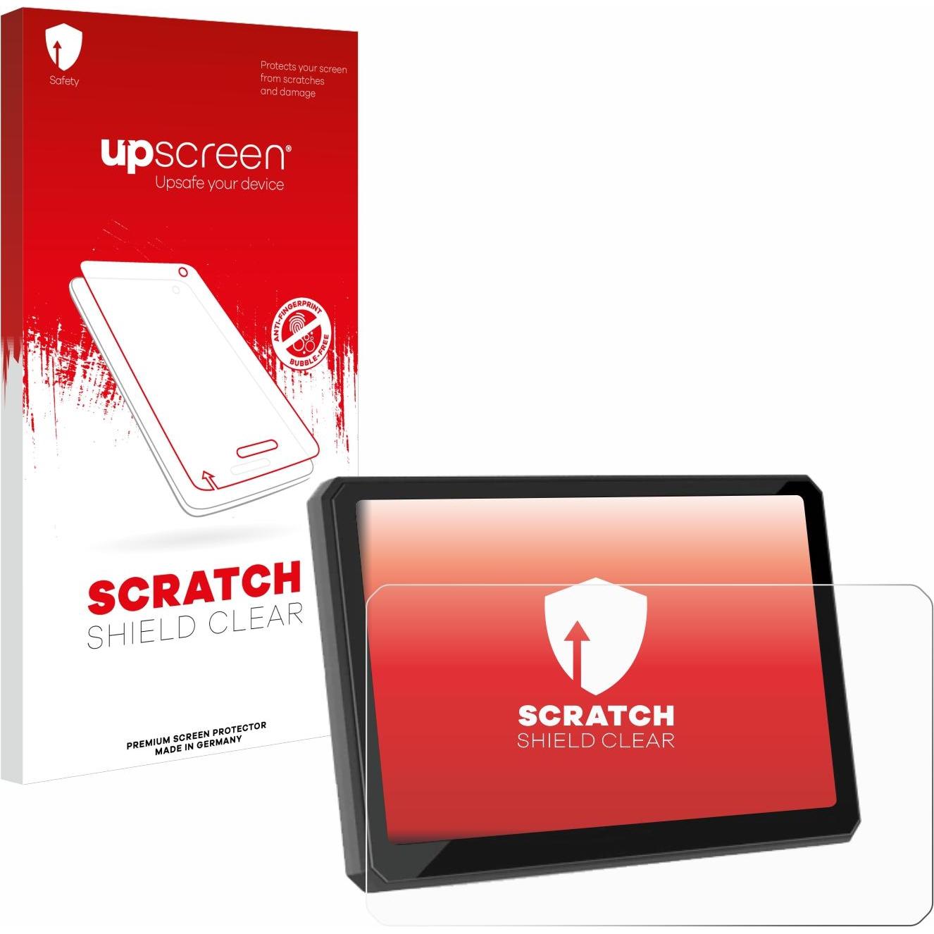 upscreen, Fahrzeug Navigation Zubehör, Schutzfolie Displayschutz Displayschutzfolie Folie Klar Transparent