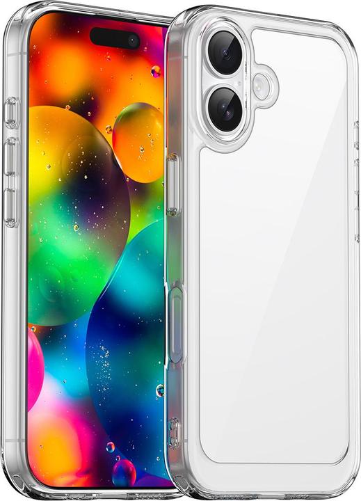 Immagine prodotto Hurtel Outer Space Case für iPhone 17 – Transparent (Apple iPhone 17)