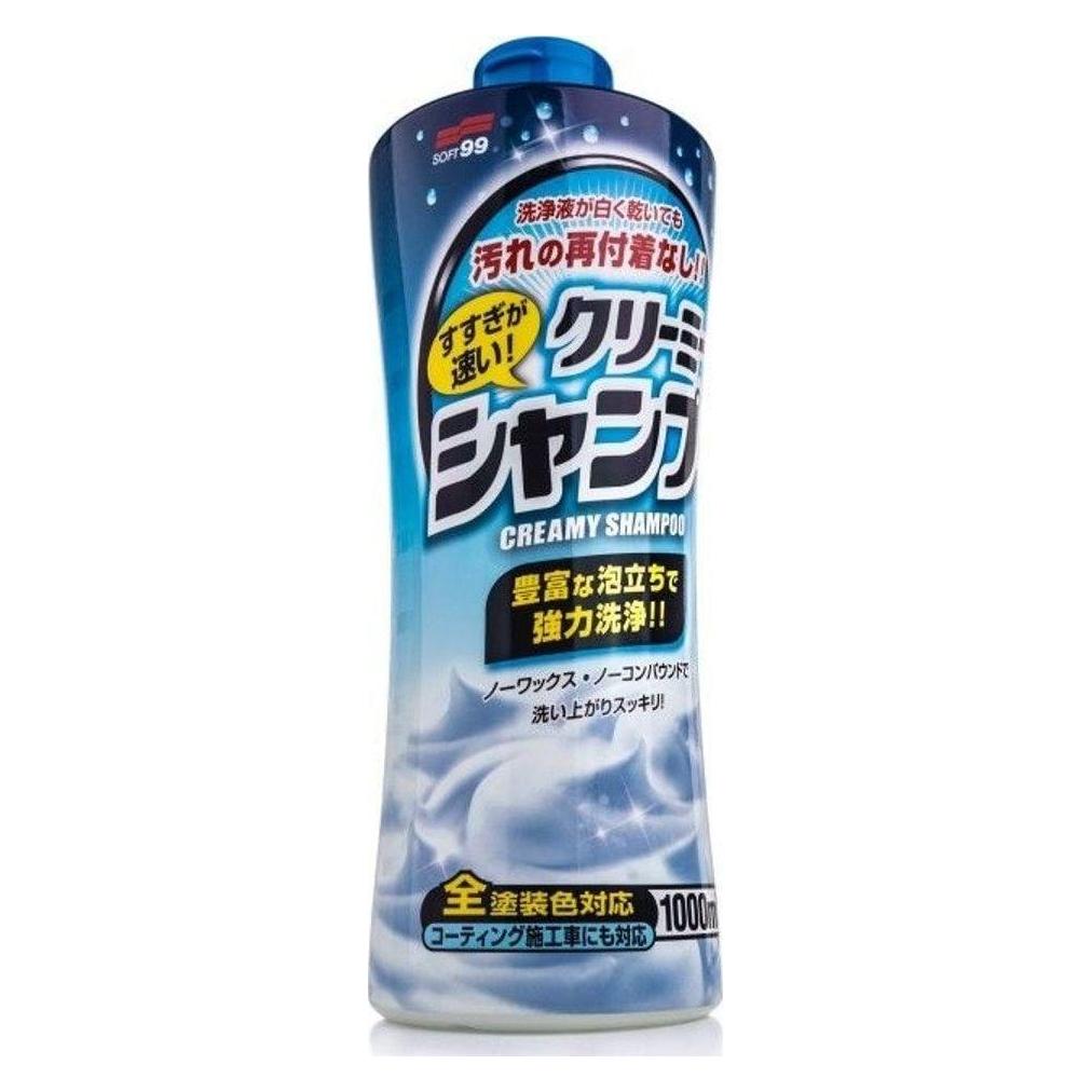 Soft99, Autoreinigers, Neutral Shampoo Creamy Type - Autoshampoo 1000ml (1000 ml)
