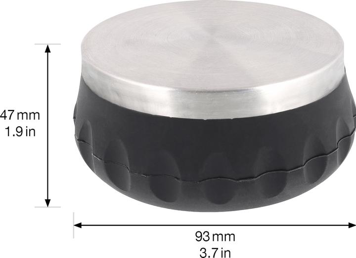 Butoir de porte au sol ø 93x43 mm (2 Piece)