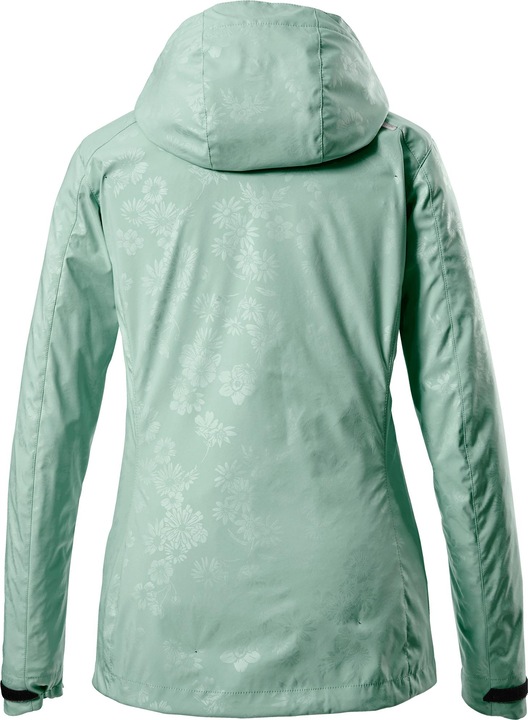 Actual product image Killtec Women's softshell jacket with zip-off hood Vojak WMN SOFTSHELL JCKT B, pistachio, 38, 36468- (38)