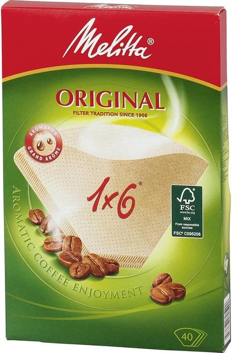 Image du produit Melitta Sacs filtrants originaux 1x6 / 40 pièces