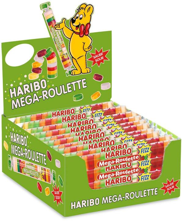 Actual product image Haribo Mega Roulette (1800 g, 40 pcs.)