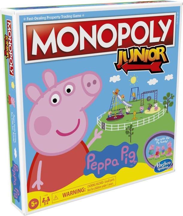 Produktbild Monopoly Gaming Junior: Peppa Pig Edition, 5 yr(s), Family game (Finnisch)