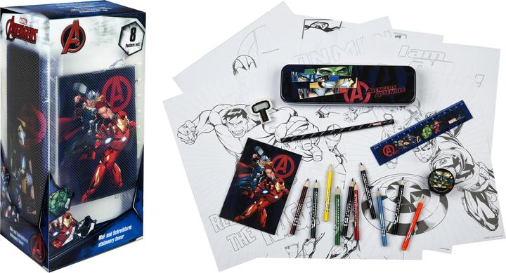 Actual product image Undercover Painting set Avengers 25 pieces