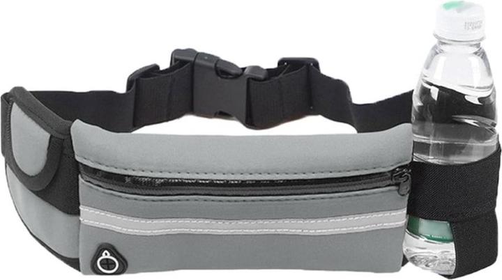 Produktbild Swissdetector Wasserdichte Gürteltasche mit verstellbarem Gürtel - Outdoor-Aktivitäten - Grau