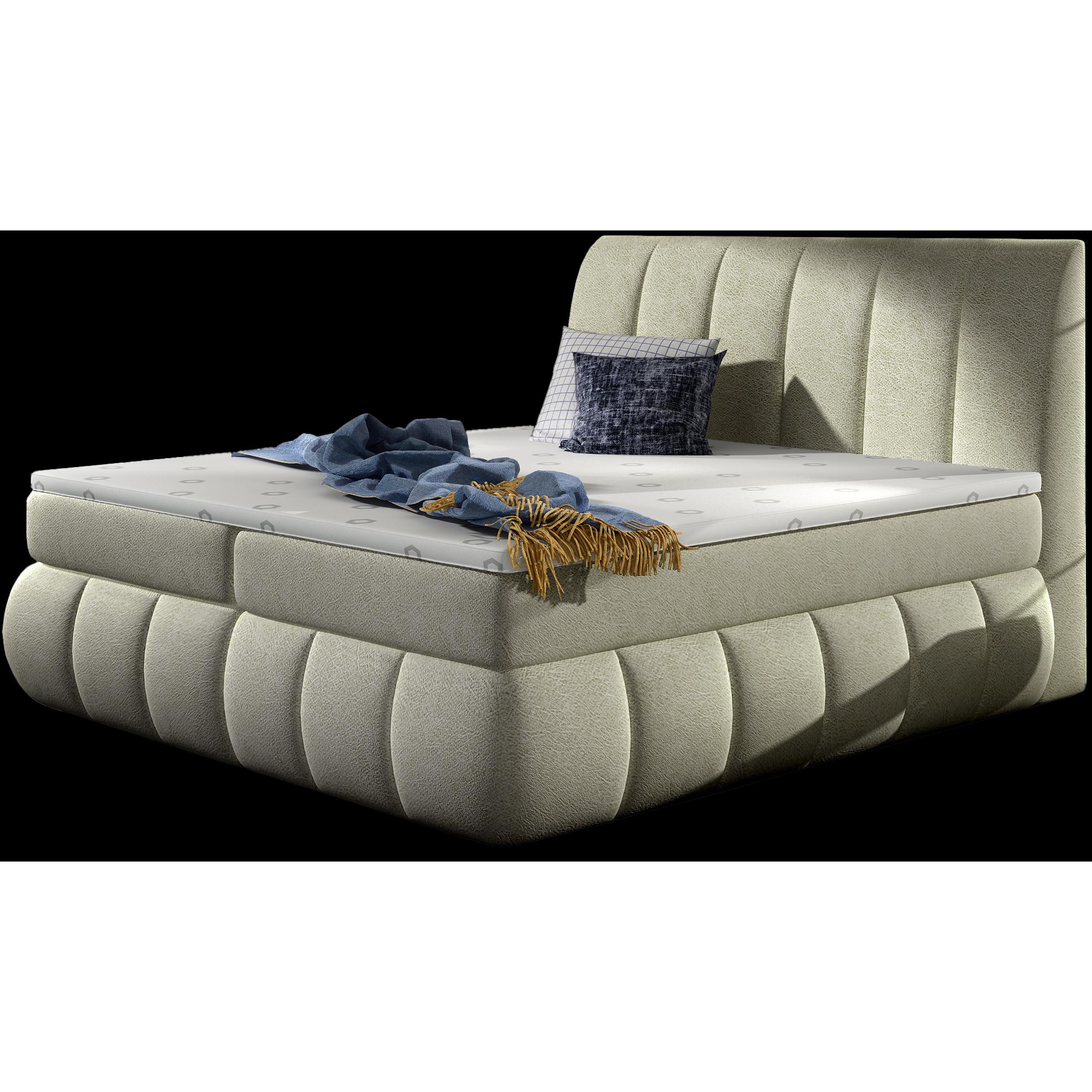 ELTAP, Boxspringbett, Vincenzo mit Stauraum (180 x 200 cm)