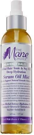 Actual product image The Mane Choice Heavenly Halo Herbal Hair Tonic & Soy Milk Deep Hydration Serum Oil Mist 6oz