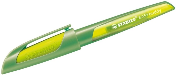 Immagine prodotto STABILO Stilografica per la scuola con pennino per principianti A - EASYbuddy in lime/verde - penna (Verde, Calce dolcissima, 1 x)